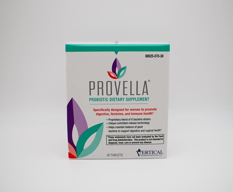 Provella Womens Digestive & Feminine Probiotic Dietary Supplement Tablets 30 ct