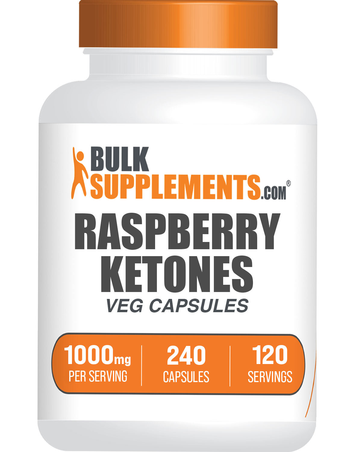 BulkSupplements Raspberry Ketones Capsules – 1000mg per Serving