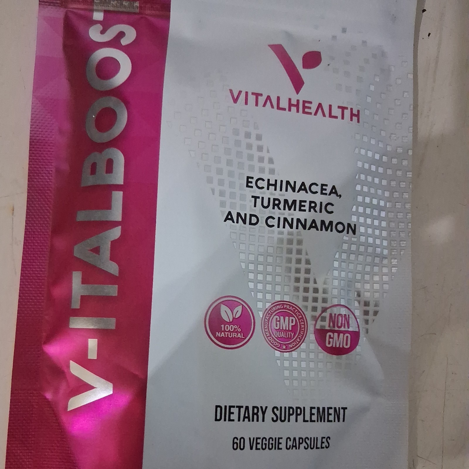 VitalHealth V-italboost 60 Veggie Capsules – New! Vital Health! Exp 2/2027