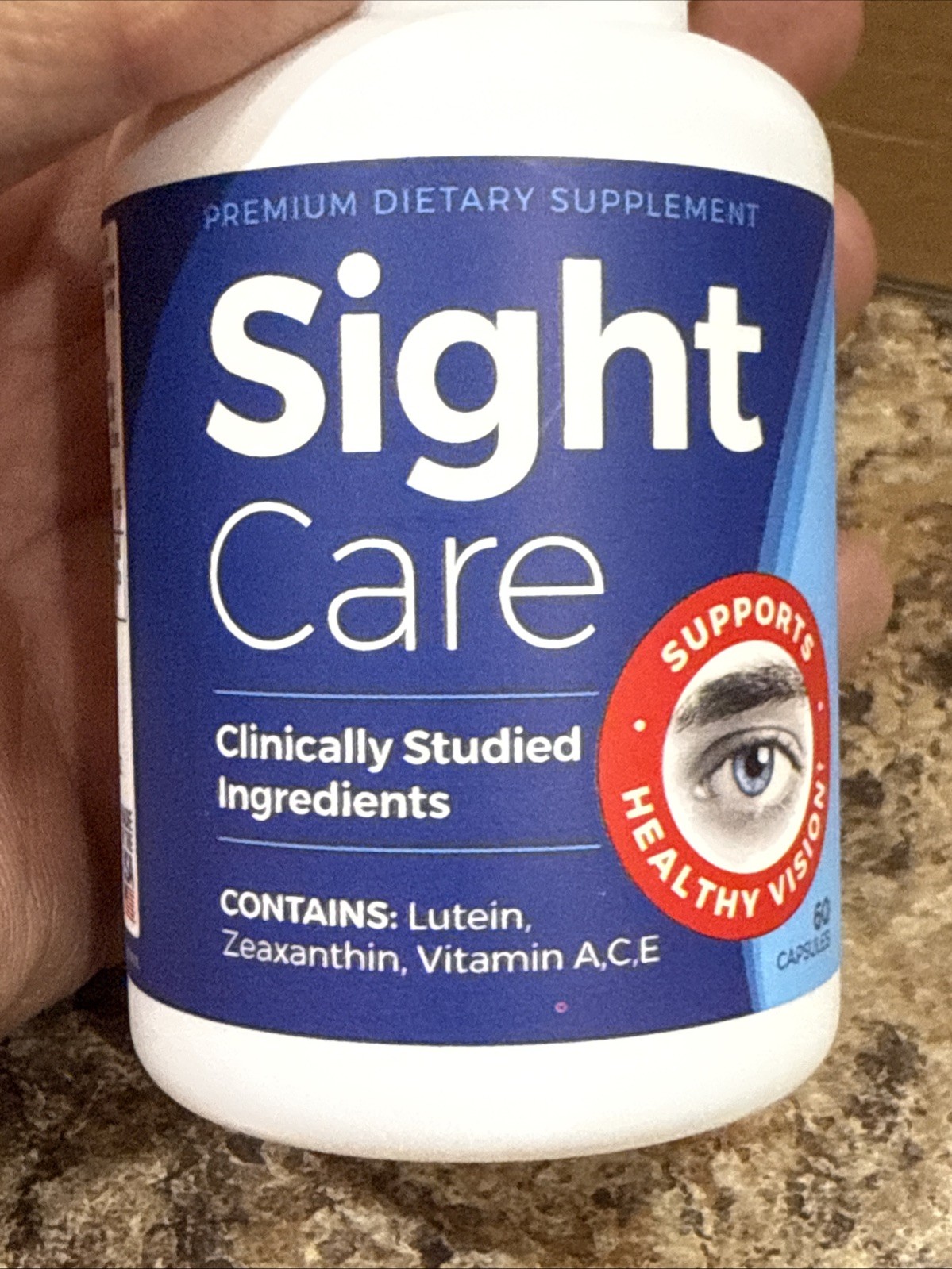Sight Clear Pills, SightClear Eye Vision Health Supplement (60 Capsules) 04/2026