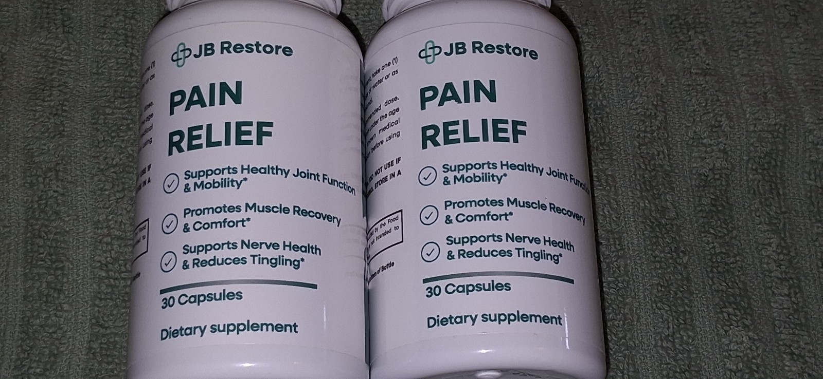 JB Restore Glyco Restore/Pain Relief 30 Capsules 5 Bottles All Together
