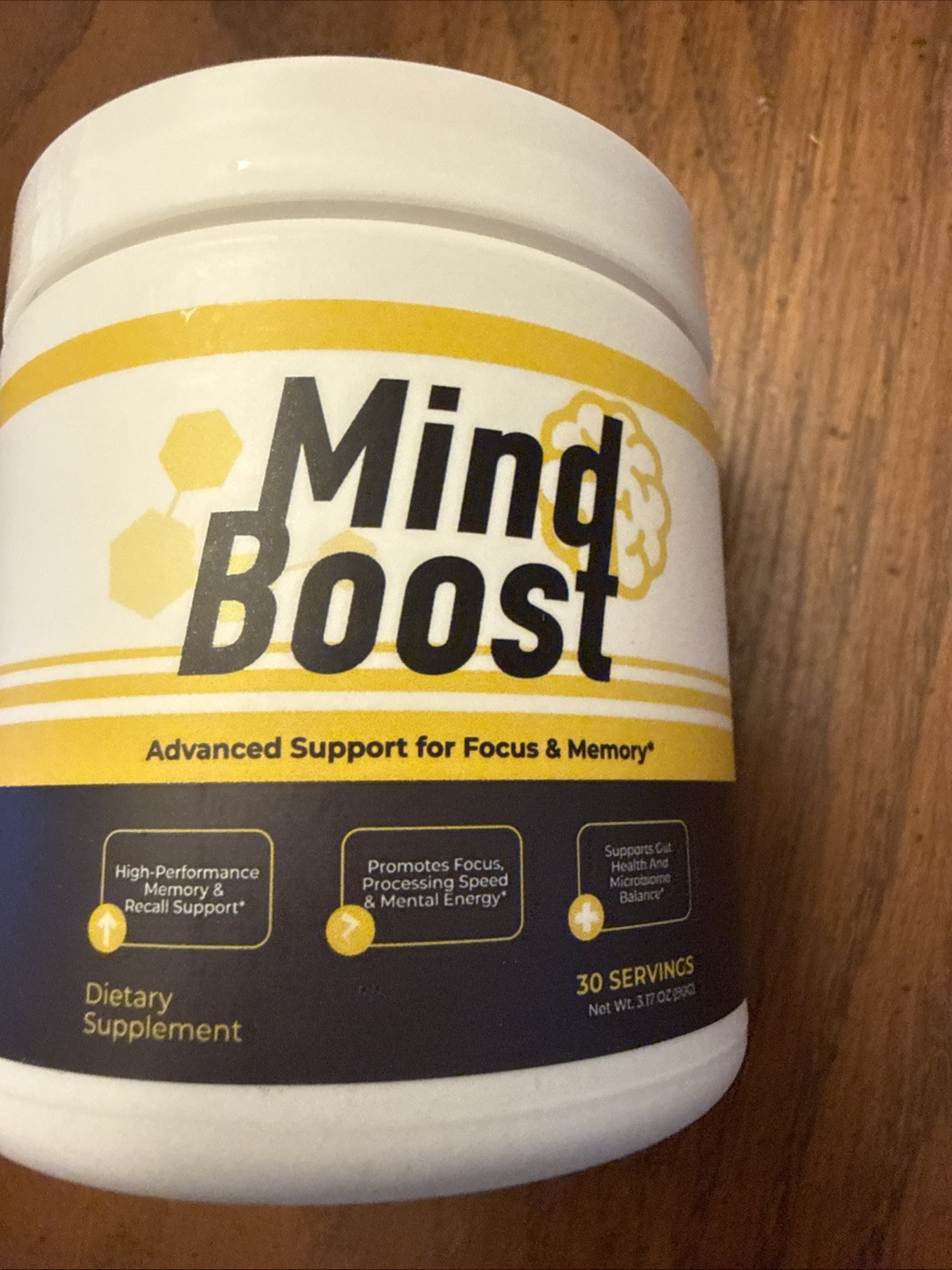 (6 Pack) Mind Boost Powder Natural Brain Support Supplement MindBoost 150 Serves