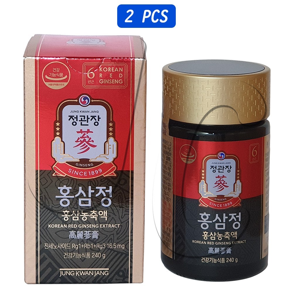 JungKwanJang Korean Red Ginseng Extract 240g, 2 PCS, KGC, Original, Concentrated