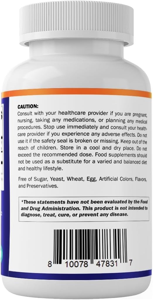 Vitamatic L-Glutamine 1000mg 180 Veg Capsules Non GMO Gluten Free USA GMP