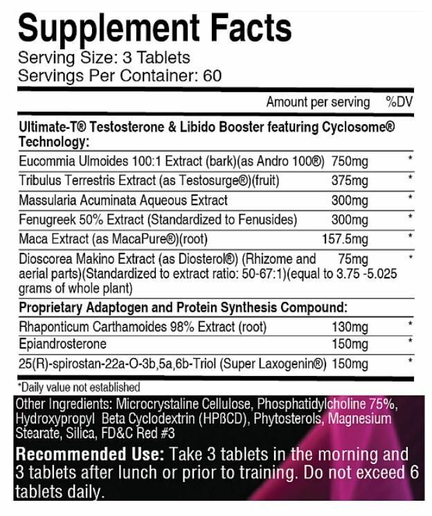 USP Labs Pink Magic Ultra Hard Premium Super Testosterone Booster 180 Tablets