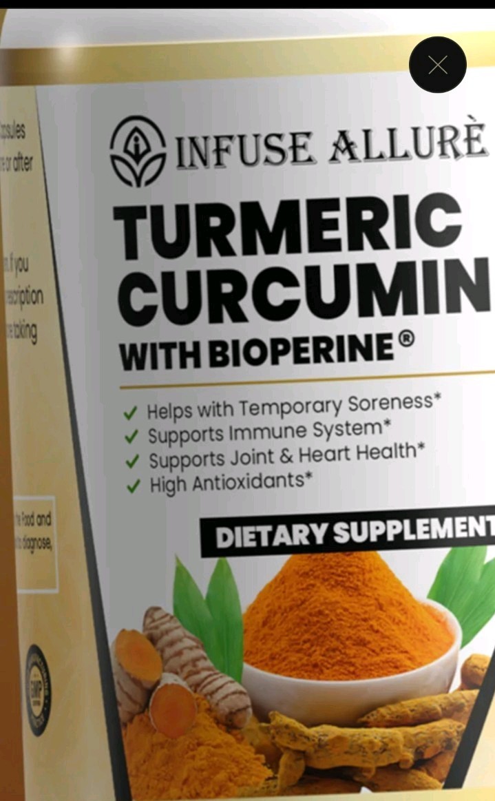 Turmeric Curcumin with Bioperine Supplement – 120ct.