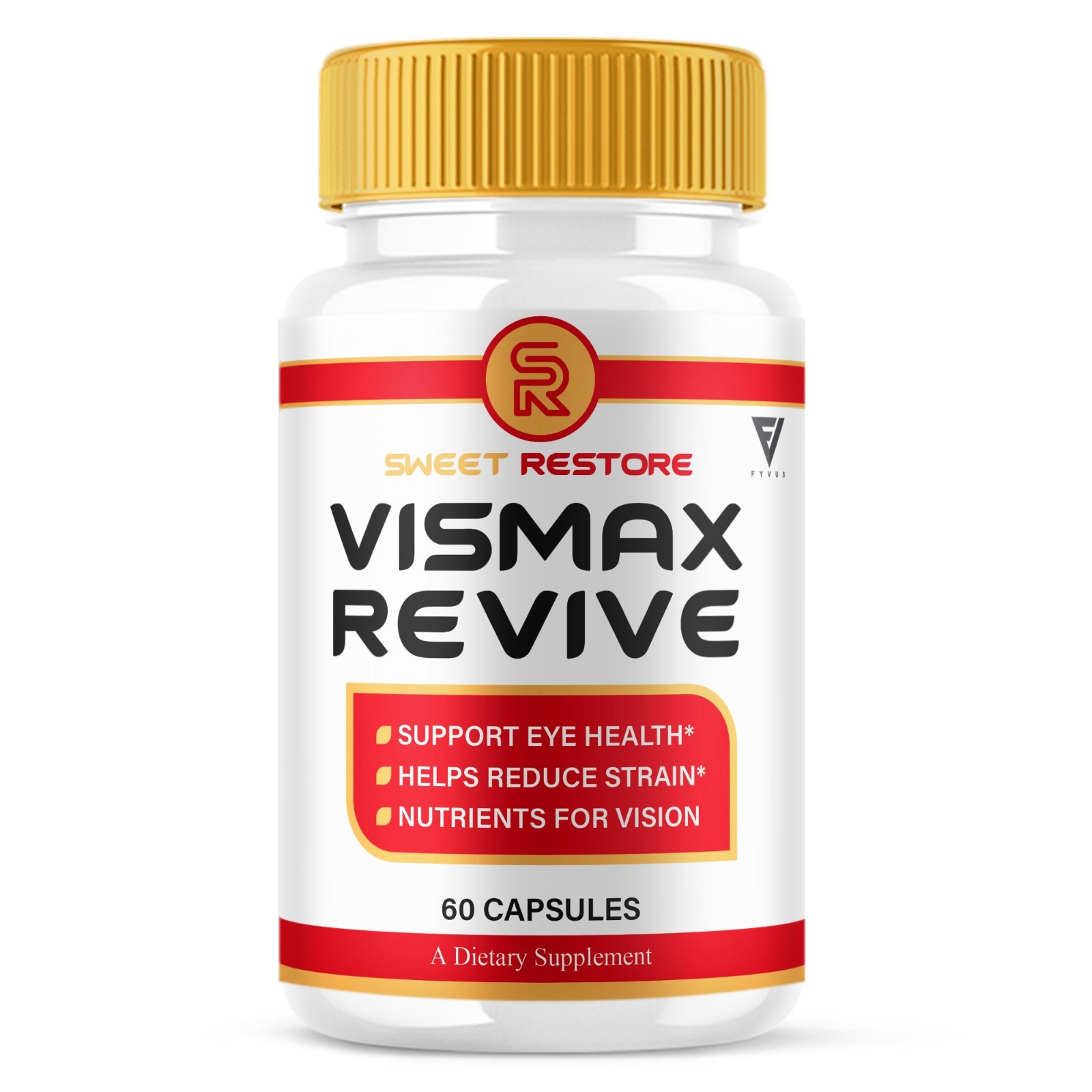 VisMax Revive Premium Vision & Eye Support Supplement (60 Capsules)
