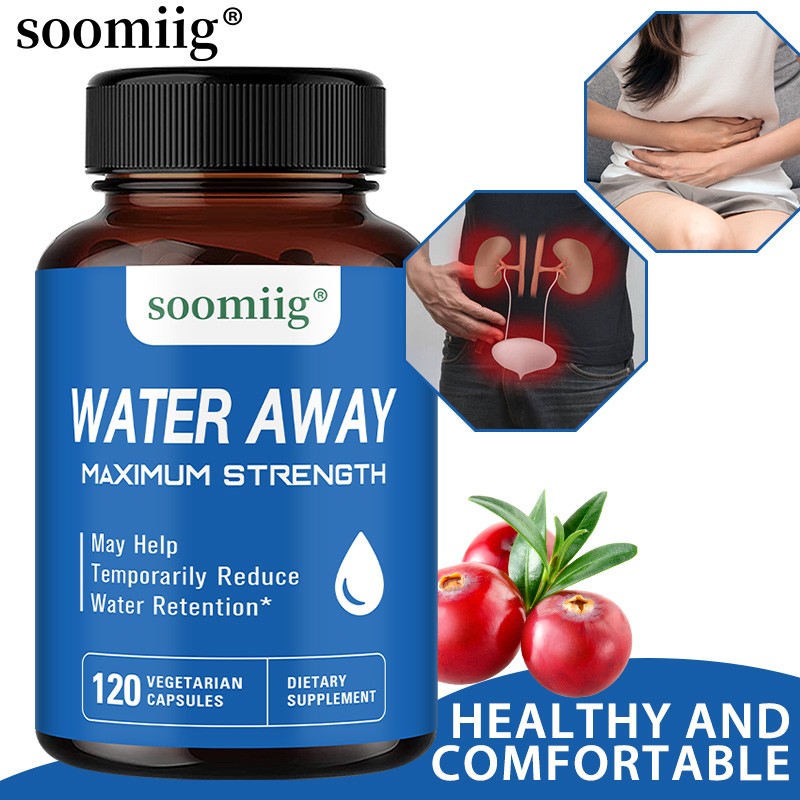Water Away caps Maximum Strength Herbal Diuretic caps for Water Retention