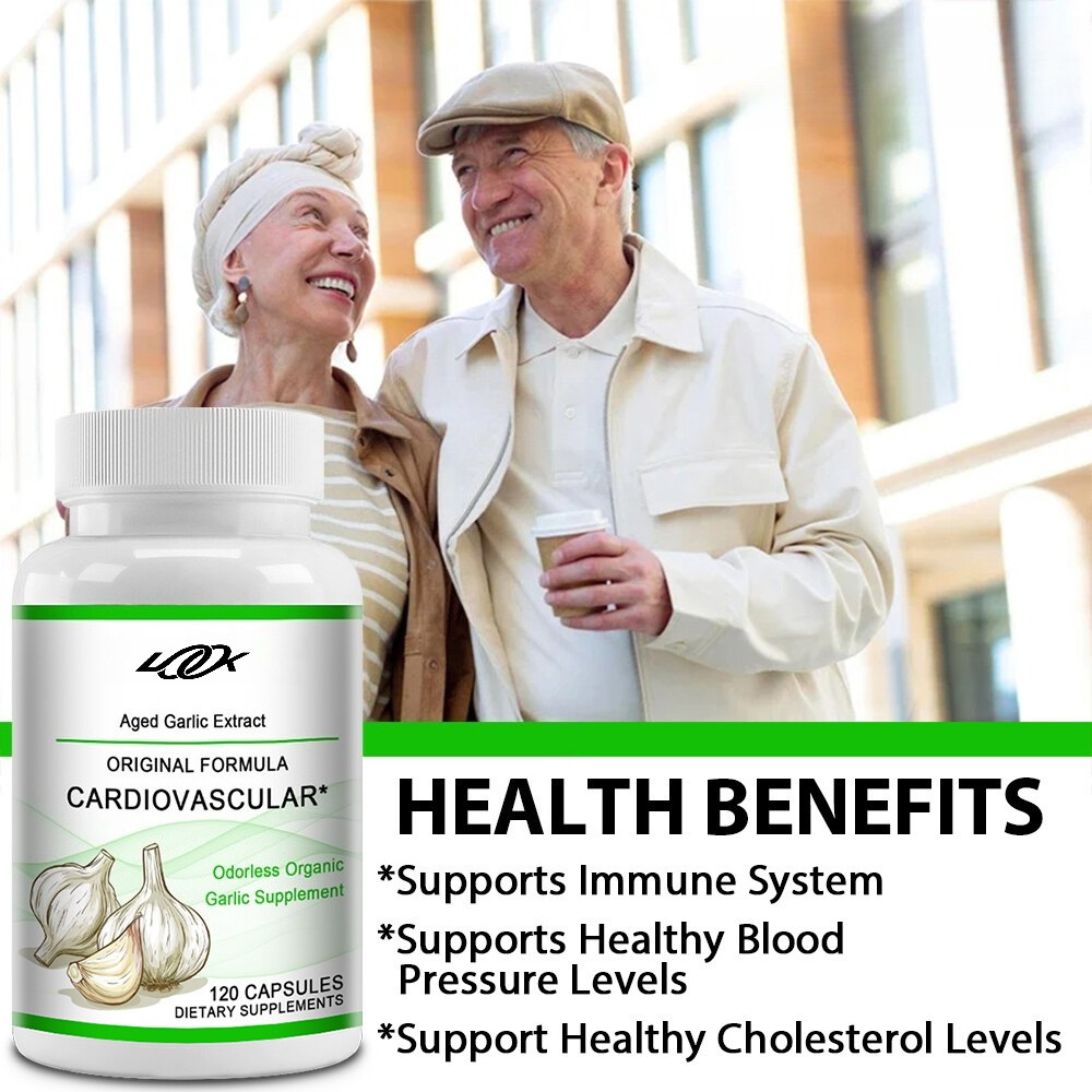 Aged Garlic Extract Original Formula Cardiovascular Healthy 700 mg