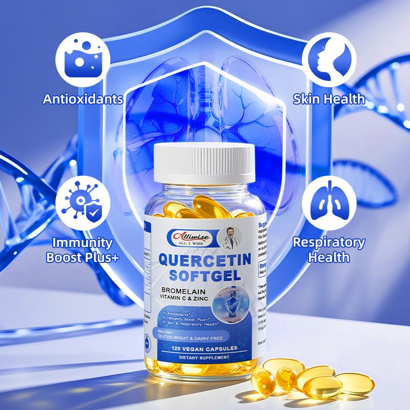 Quercetin 1000mg with Bromelain & Zinc – High Absorption Immune & Antioxidant