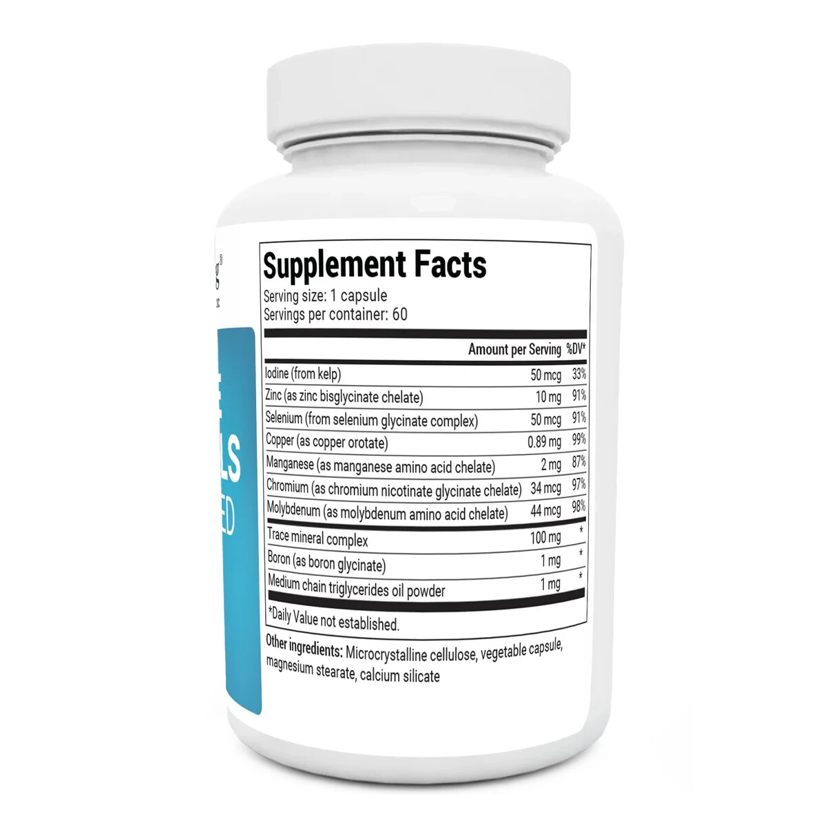 Dr. Berg – Trace Minerals Enhanced – 60 Capsules