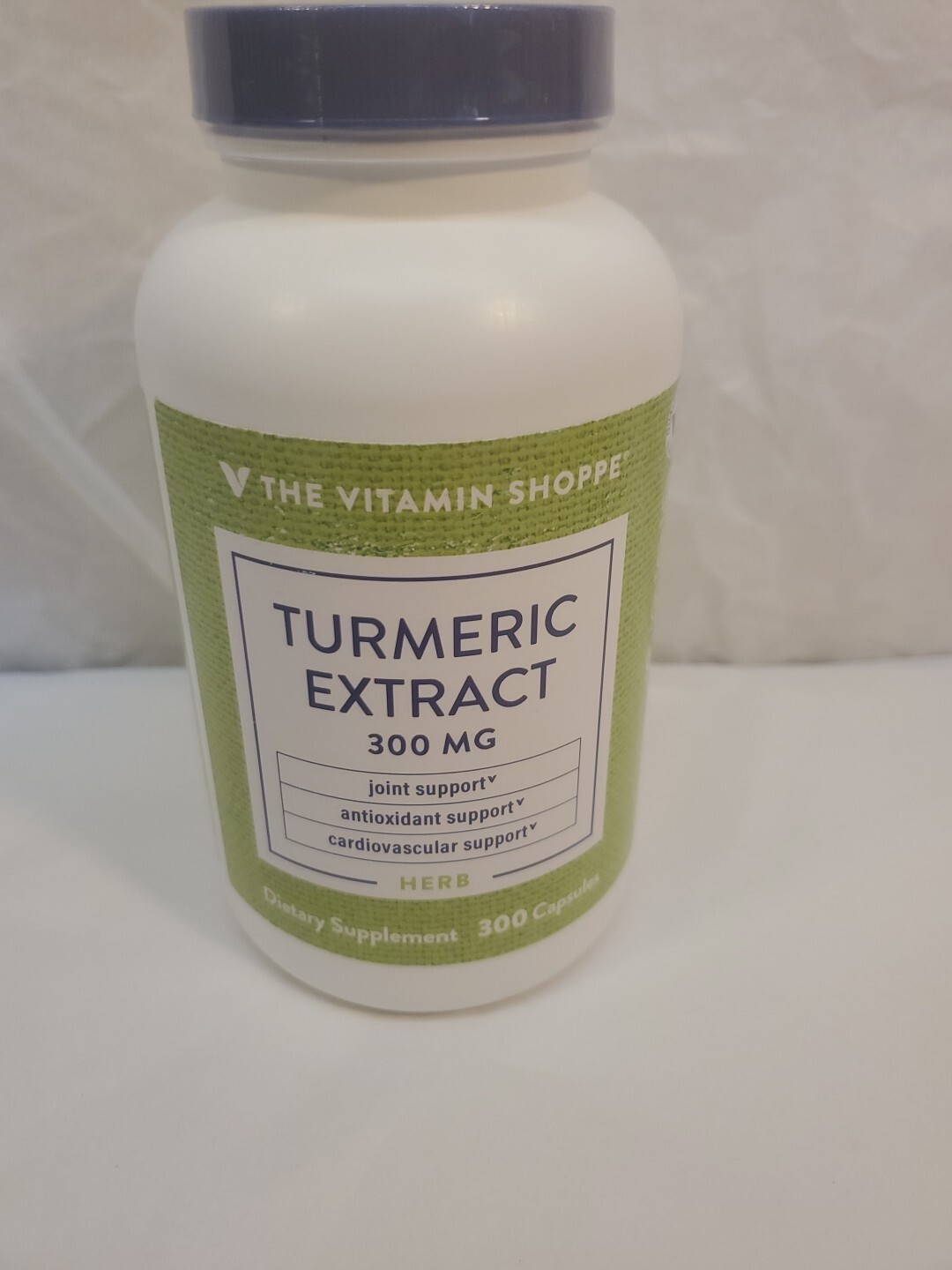 The vitamin shoppe Turmeric Extract – 300 MG – 95% Curcuminoids (300 Capsules)