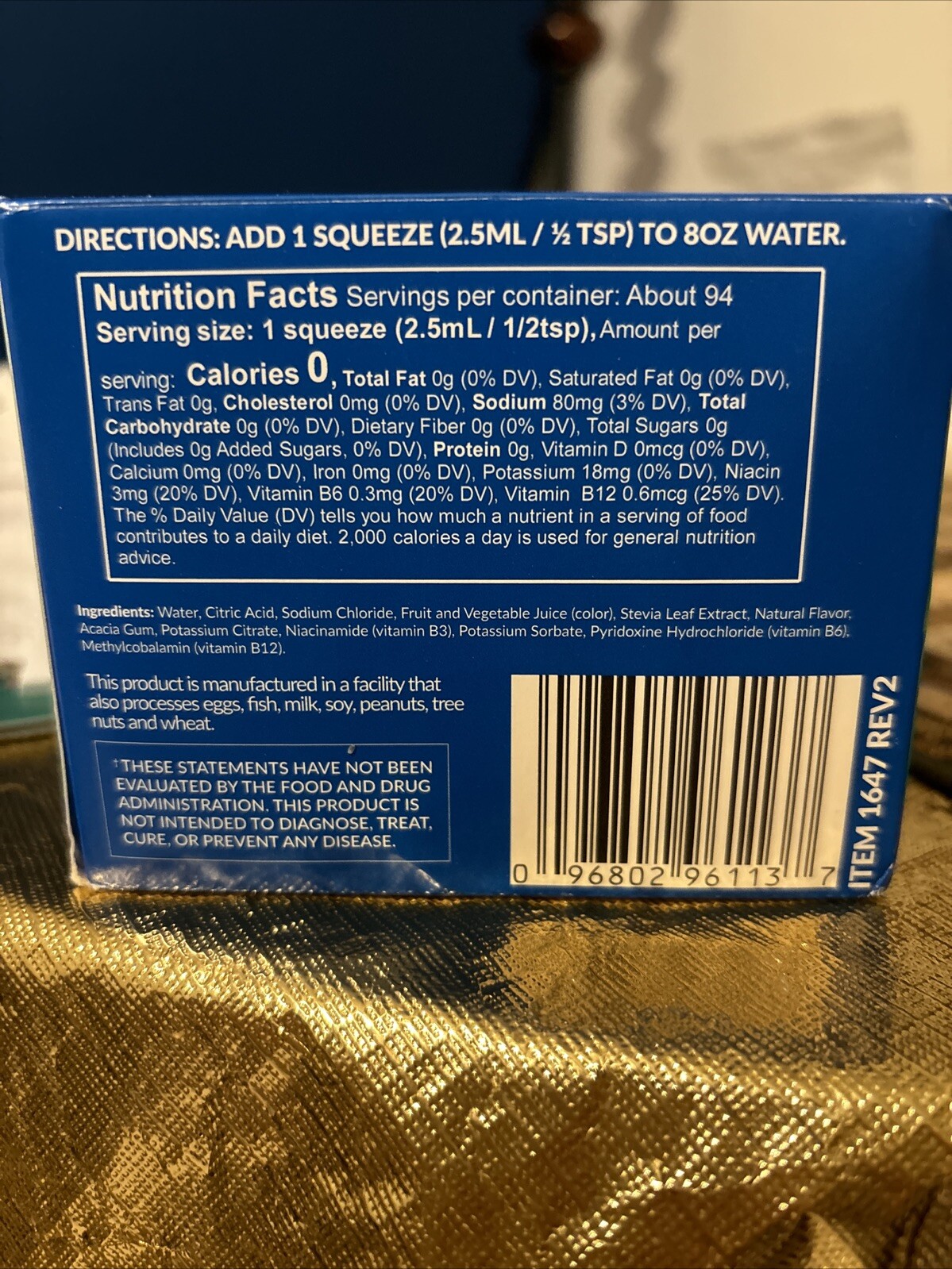 Biotrust Mojo H20 (Three 2 Oz Bottles In Box)