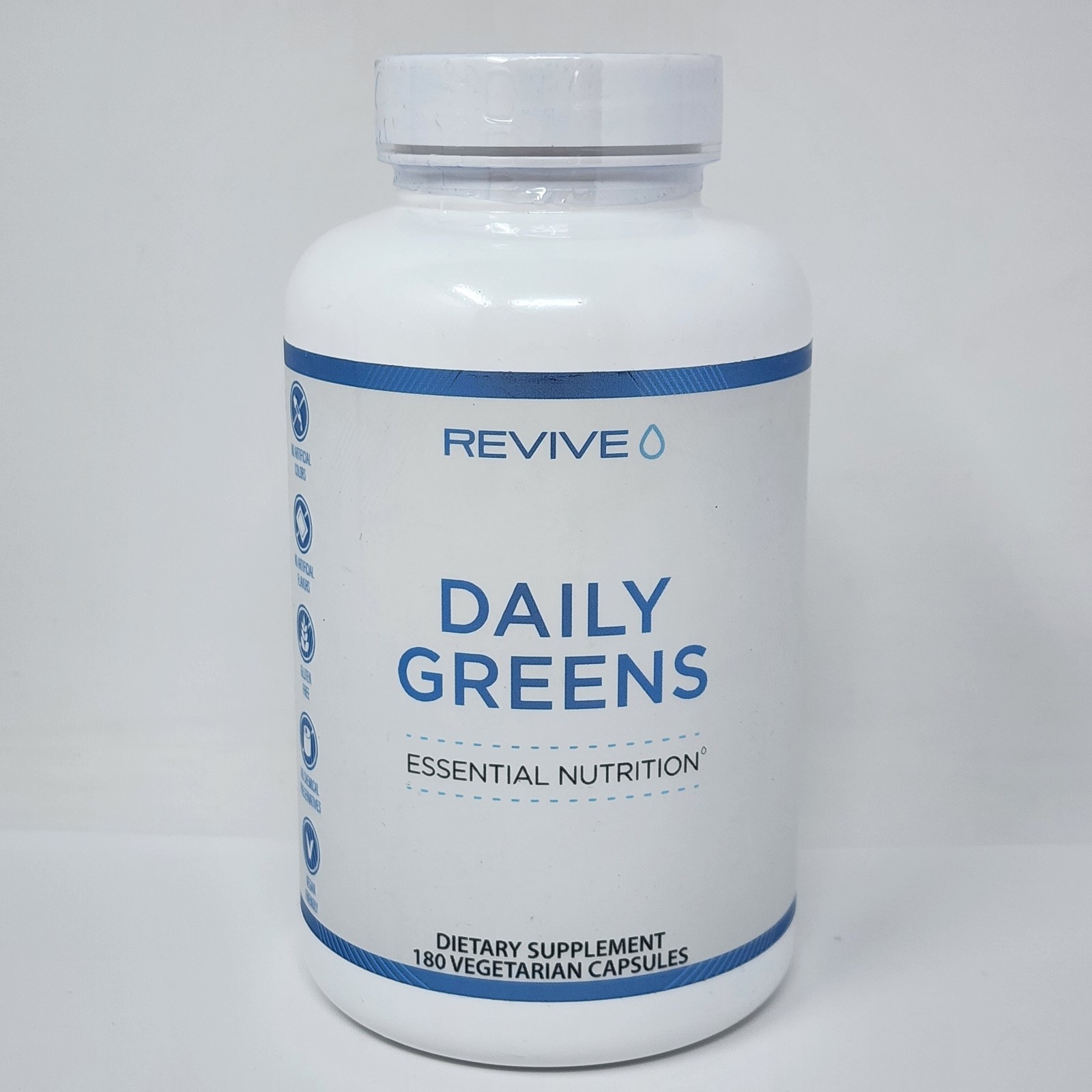 Revive MD Daily Greens Dietary Supplement 180 Capsules Each (2 Pack) Exp 04/2027