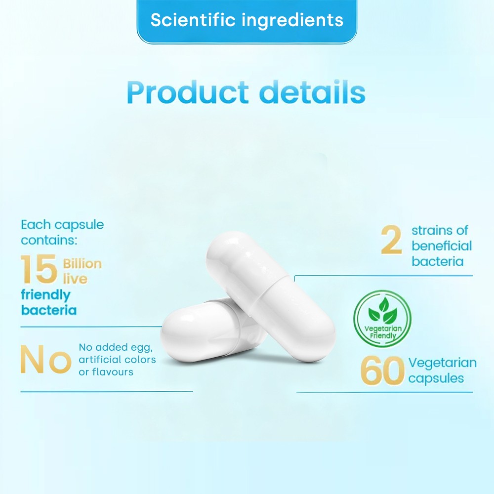 B420 10 Billion CFU To Improve Shape,Metabolism Support,For Women Men,120Capsule