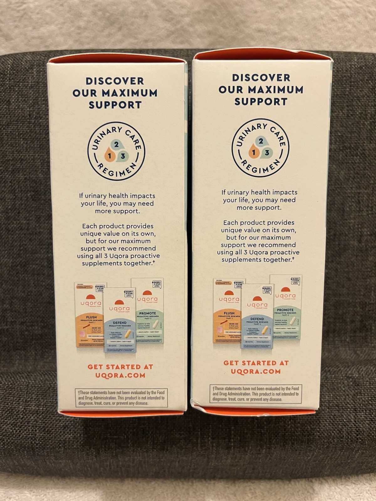 Uqora Depend Part 2 Proactive Regimen 60 CAPSULES Exp 09/26 & 10/26 NIB LOT OF 2