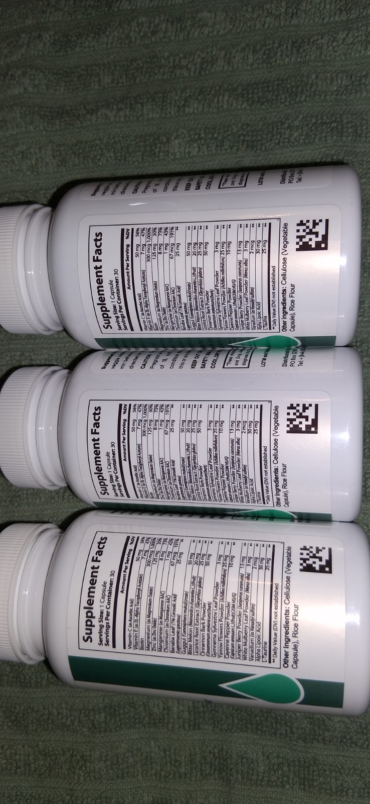 JB Restore: 3 Glyco Restore/ 2 Pain Relief Supplement 30Capsules 5 Bottles Total
