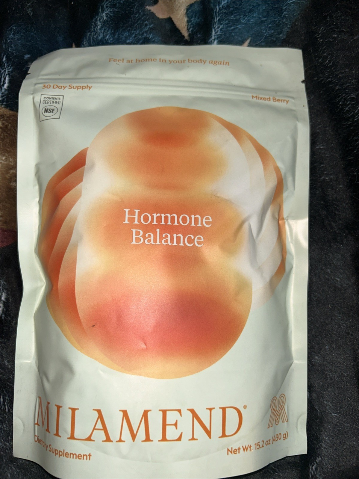 Milamend Hormone Balance Mixed Berry 60 Servings. Exp 10/2027