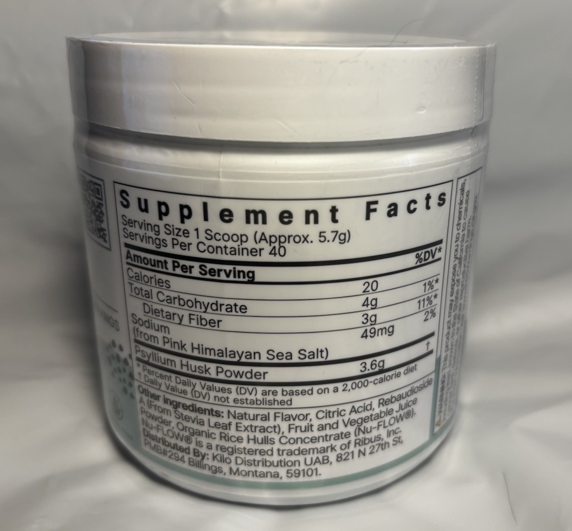 ColonBroom Digestive Health Fiber Supplement 8.04 oz Strawberry Exp 6/2026