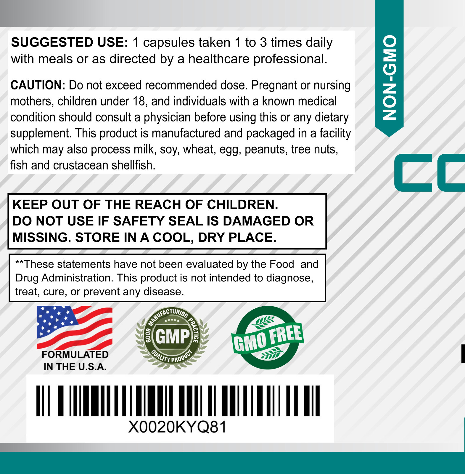 Bovine Colostrum Supplement – Lactoferrin, Healthy Immune Response: 30% IgG