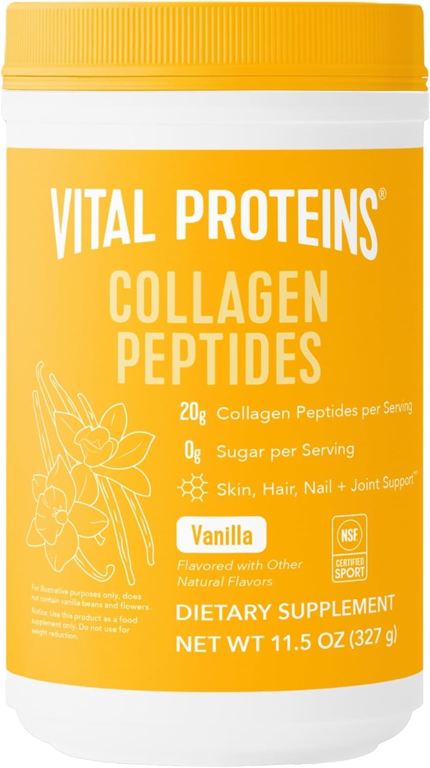 Vital Proteins Collagen Powder Vanilla Flavor Protein Powder 11.5 Oz