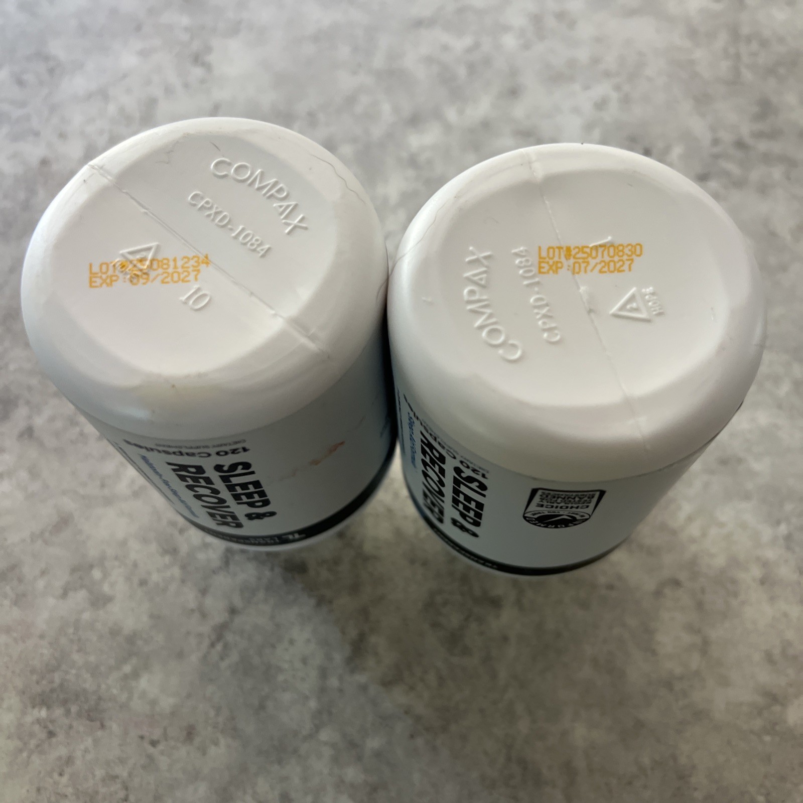 2X Transparent Labs Sleep & Recover Sleep Support 120 Caps Melatonin