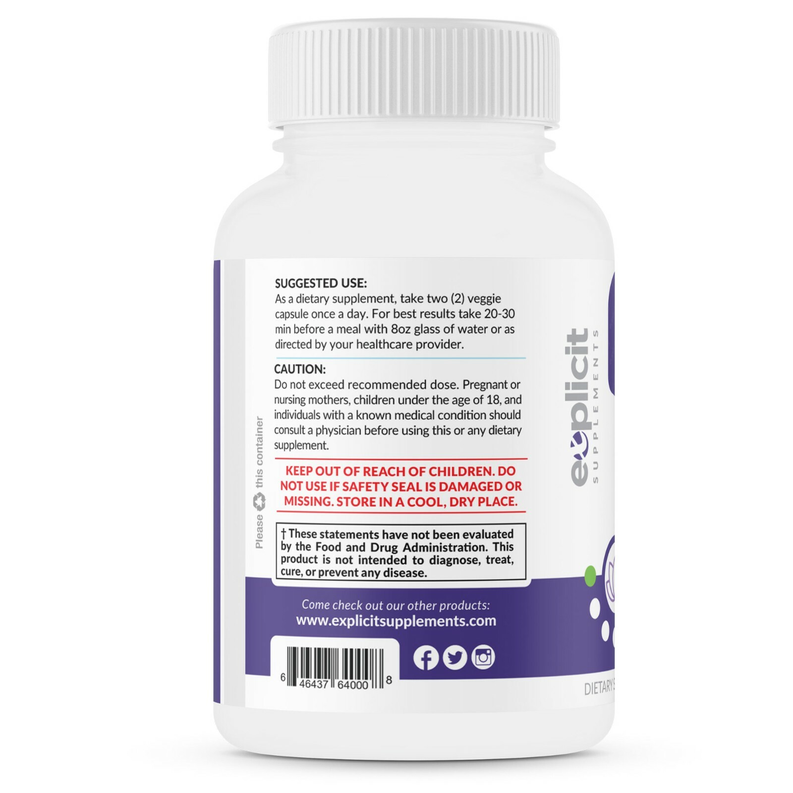 Inner Solace – Comprehensive Formula for Anxiety Relief & Stress Management, 1mo