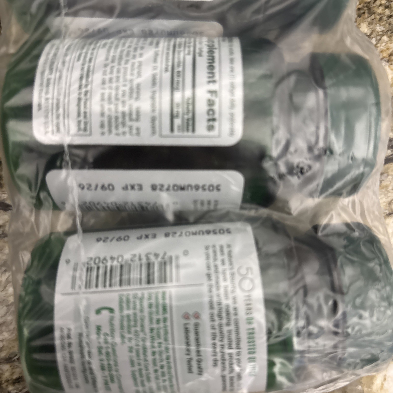 [3 PACK] NATURE’S BOUNTY Lutein 20mg 40 Rapid Release Softgels/ea.Fresh exp 926
