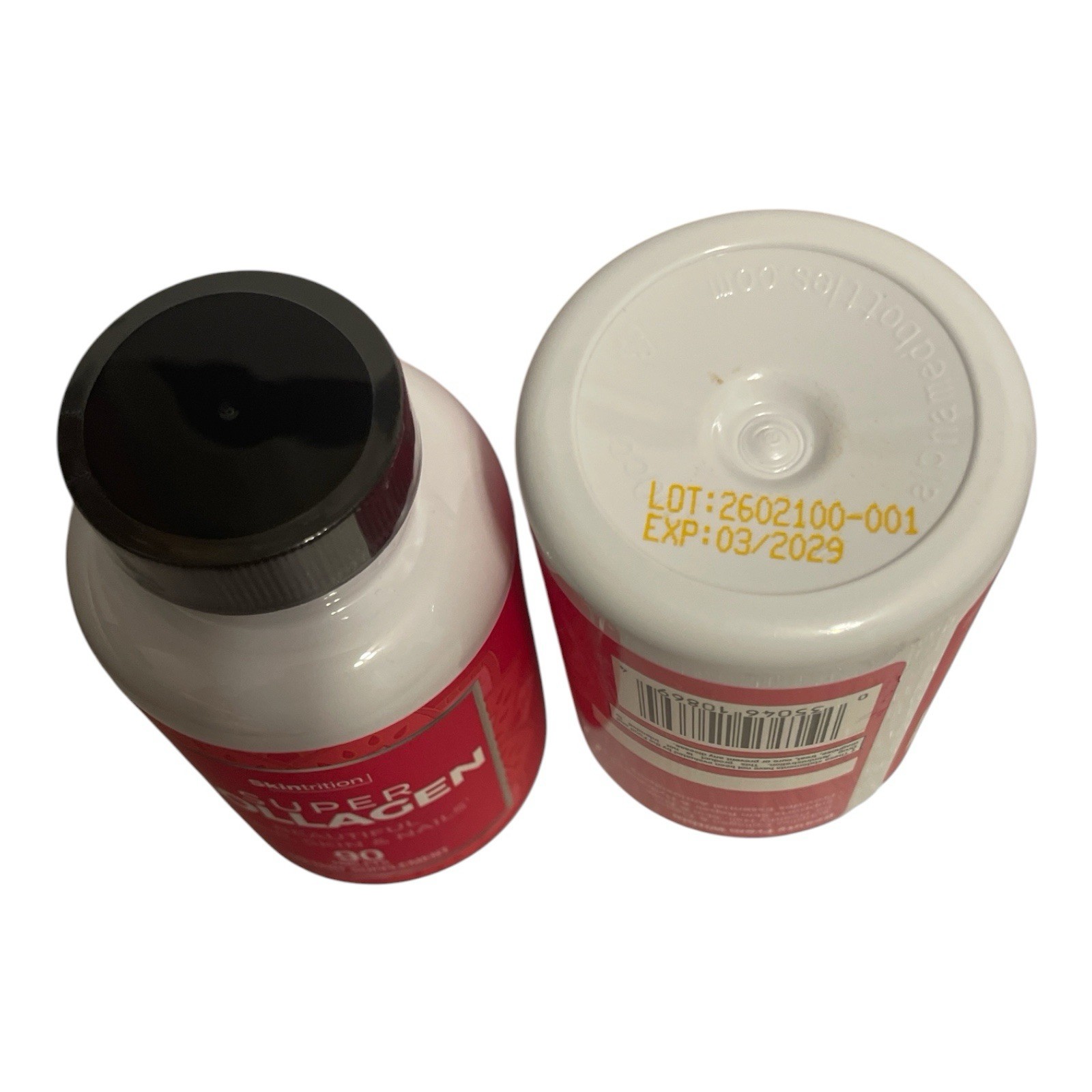 Skintrition Super Collagen Hair Skin & Nails Tablets 90 Ct 2 Pack Exp 03/2029