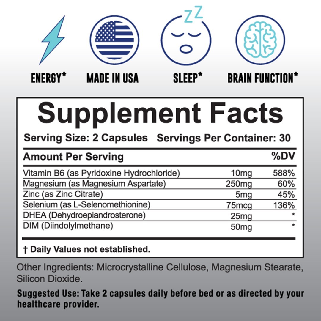 Wild Warrior Nutrition Men’s Testoster Booster – Testo Elite – ZMA +