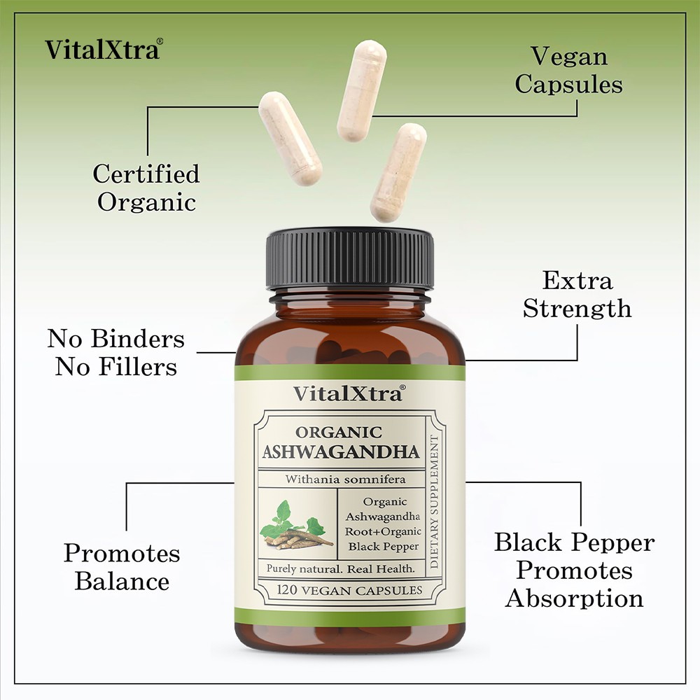Natural Herbal Adaptogen Supplement 30~120CT- Support Calm, Focus&Daily Wellness