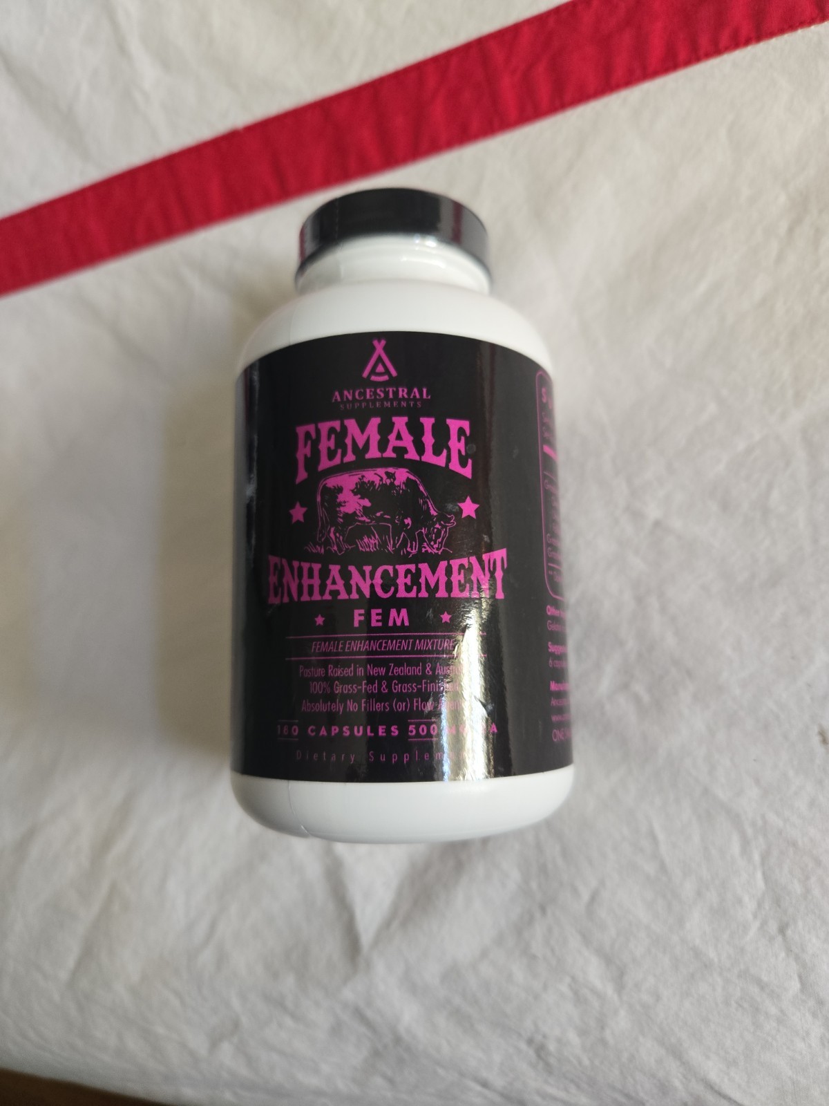 Ancestral Supplements Female Enhancement Fem Mixture 180 Capsules 500 mg – New
