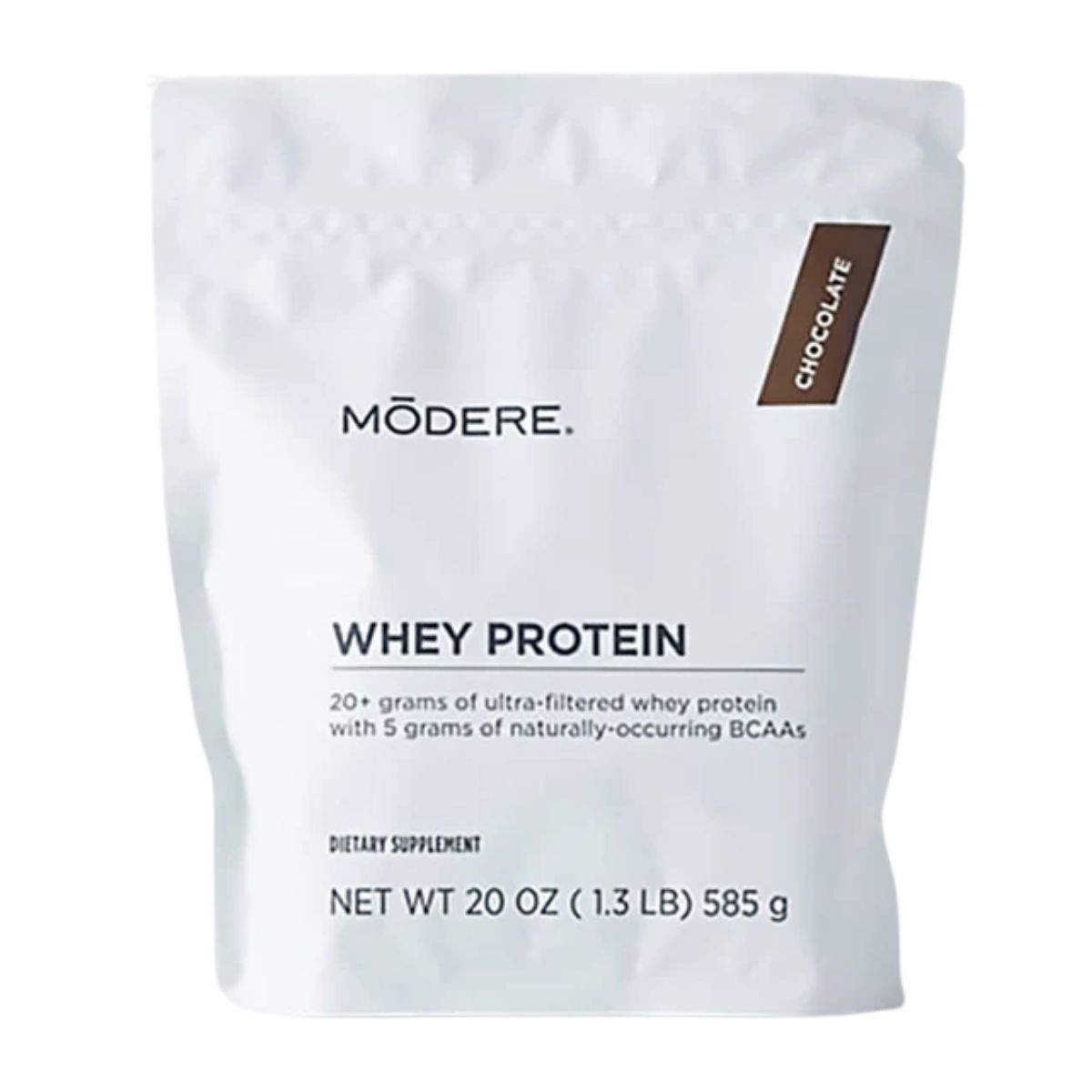 Modere Whey Protein Chocolate 1.3lbs Optimum Nutrition to Muscle, Ultra-filtered