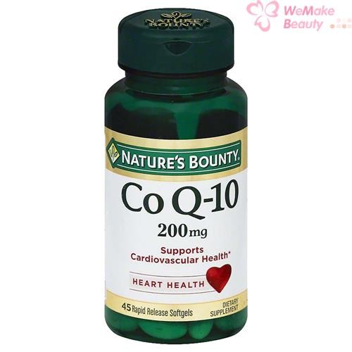 Nature’s Bounty Co Q10 200mg 45 Rapid Release Softgels New