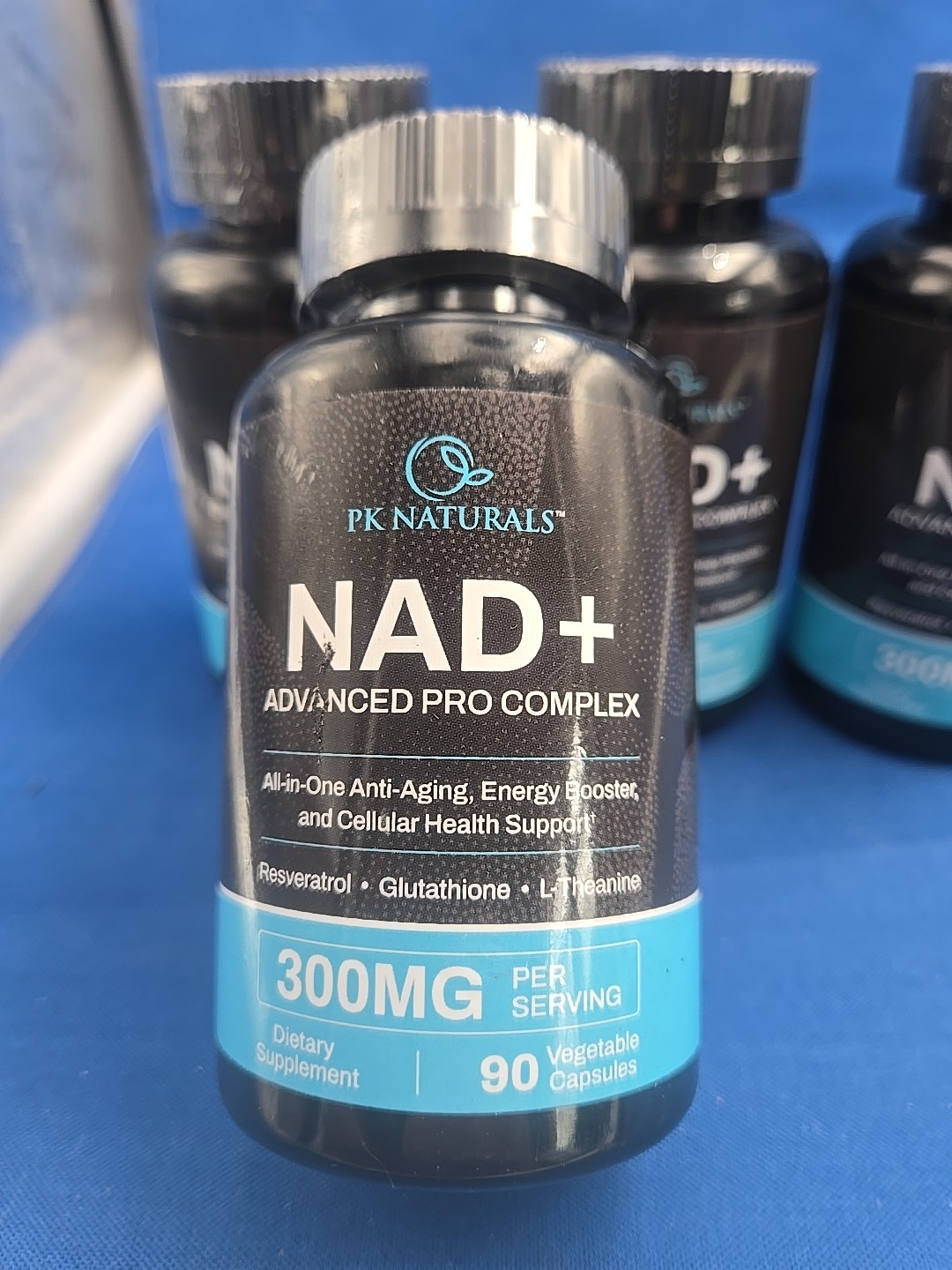 4x Pk Naturals Nad+ Advanced Pro Complex 300mg 90 Veggie Caps Exp 03/07/2027