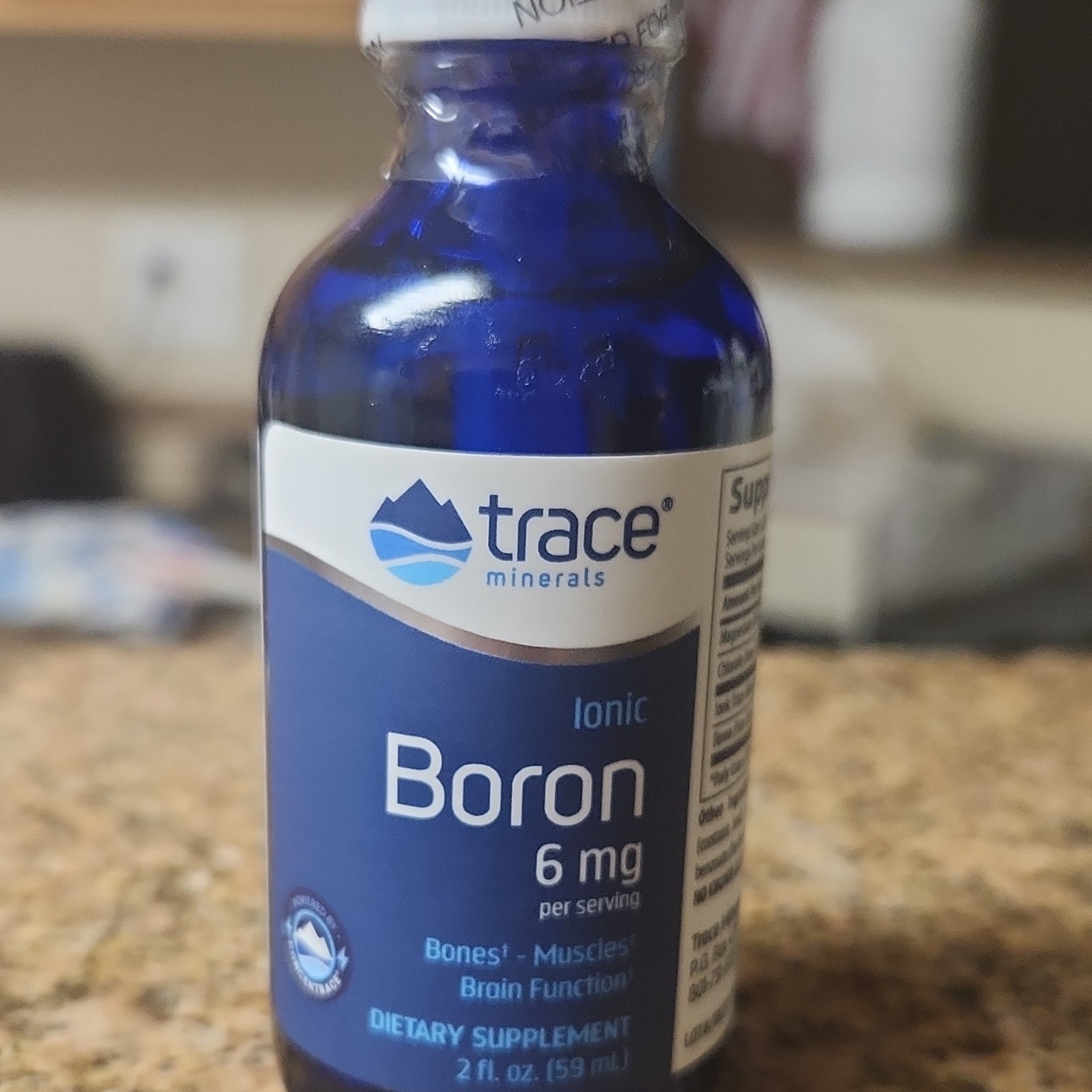 Trace Minerals Ionic Trace Minerals Drops Liquid Magnesium Boron Exp 11/2026