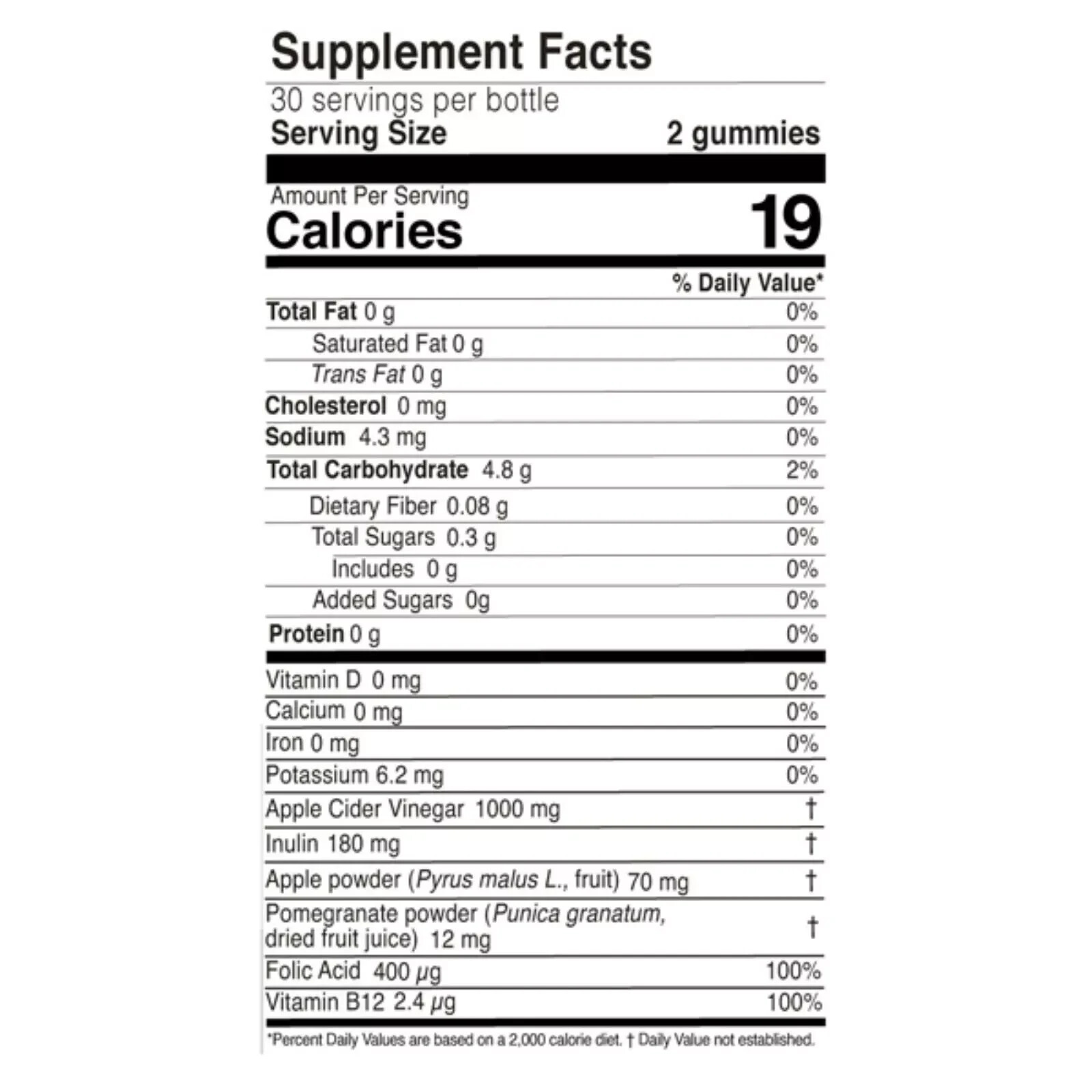 FARMASI Nutriplus Gummies – Apple Cider Vinegar 60 Gummies