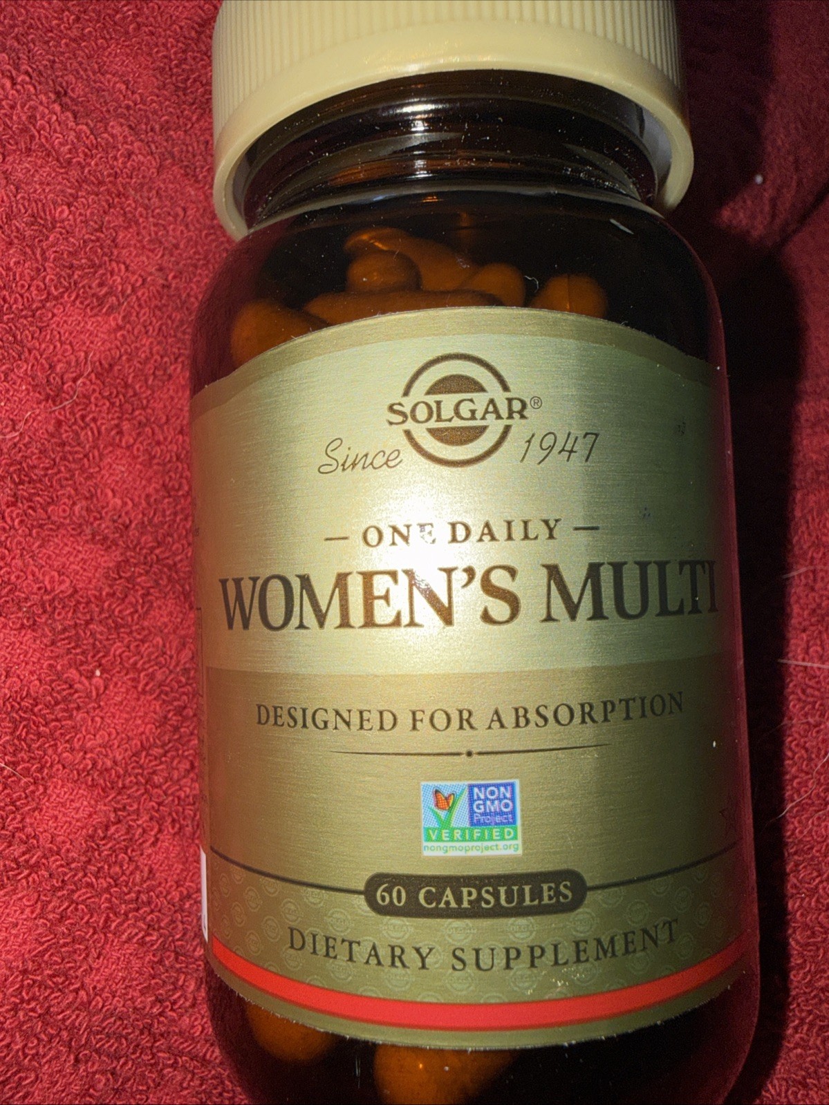 Solgar One Daily Women’s Multivitamin Whole Body Support, 60 Capsules
