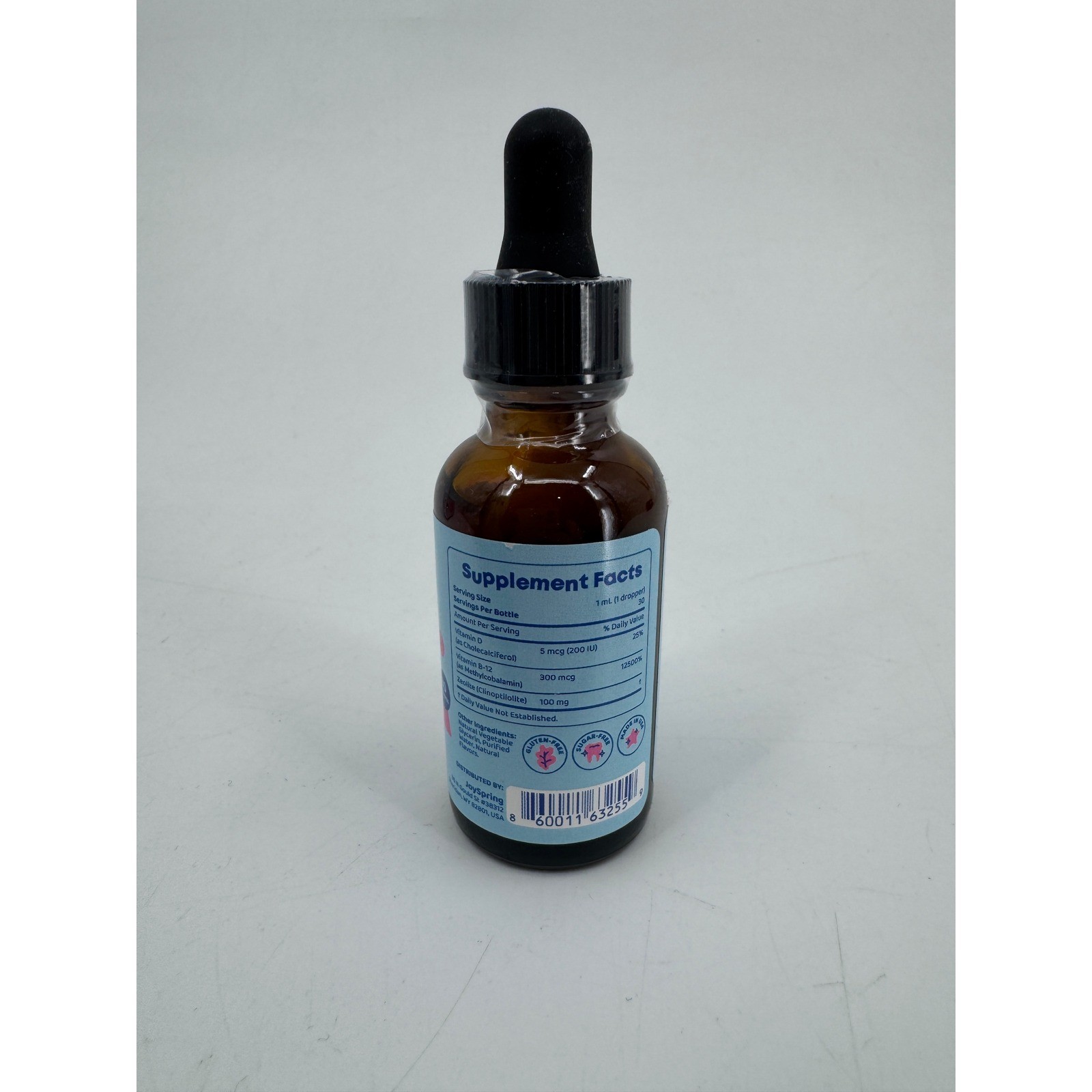 JoySpring Lingo Leap Zeolite Speech Supportive Cleanse 1 fl oz Liquid Supplement