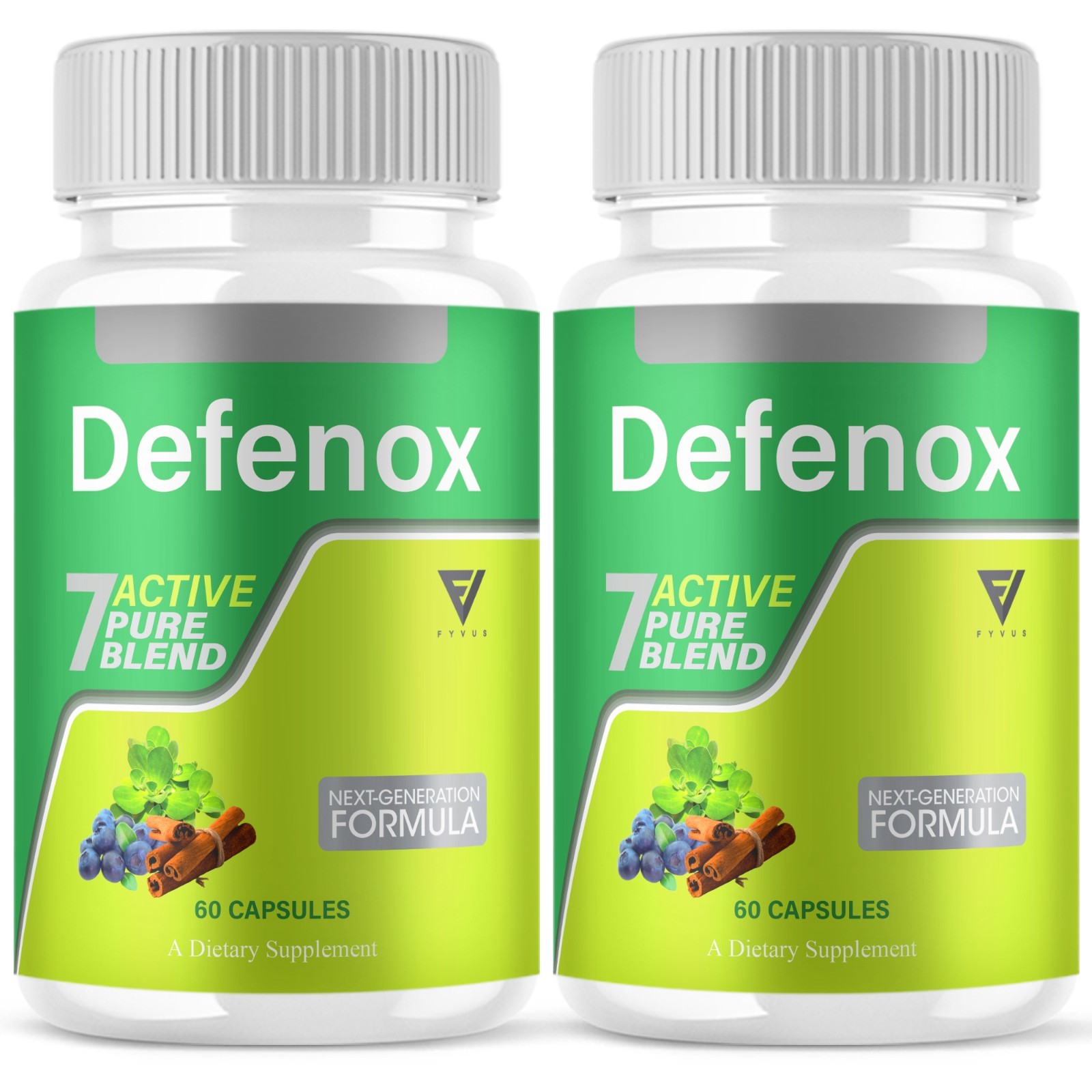 (2 Pack) Defenox Weight Management Support, Defe Nox Supplement (120 Capsules)