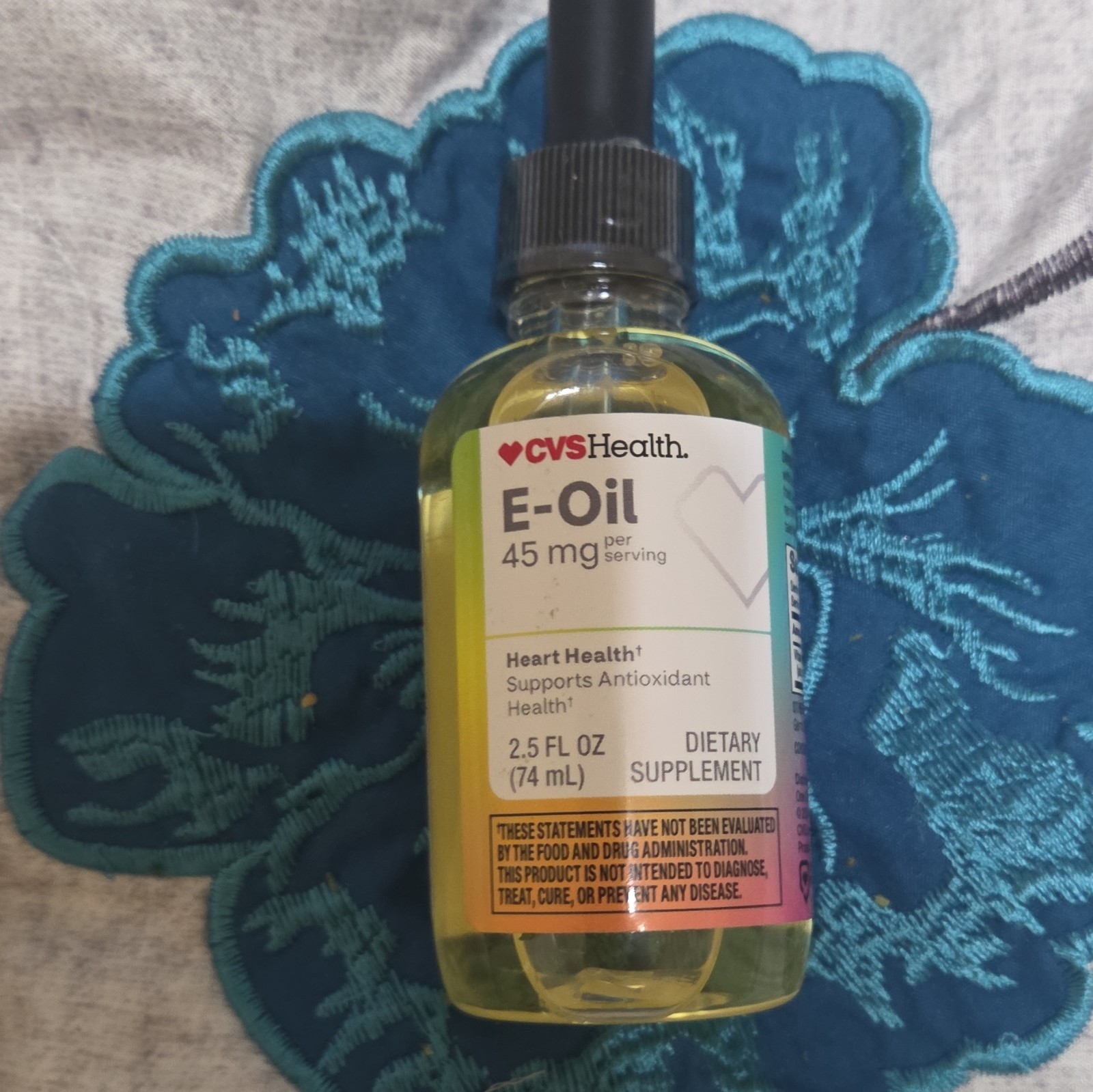 CVS Health Vitamin E Oil 45mg Antioxidant Supplement 2.5 fl oz Adult