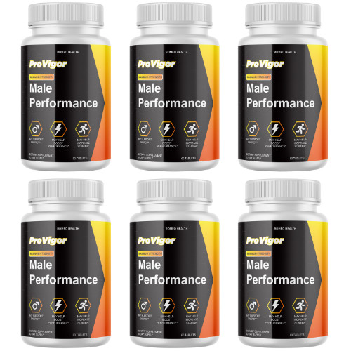 (6 Bottles) Pro Vigor – Male Performance Dietary Supplement 60 Tablets
