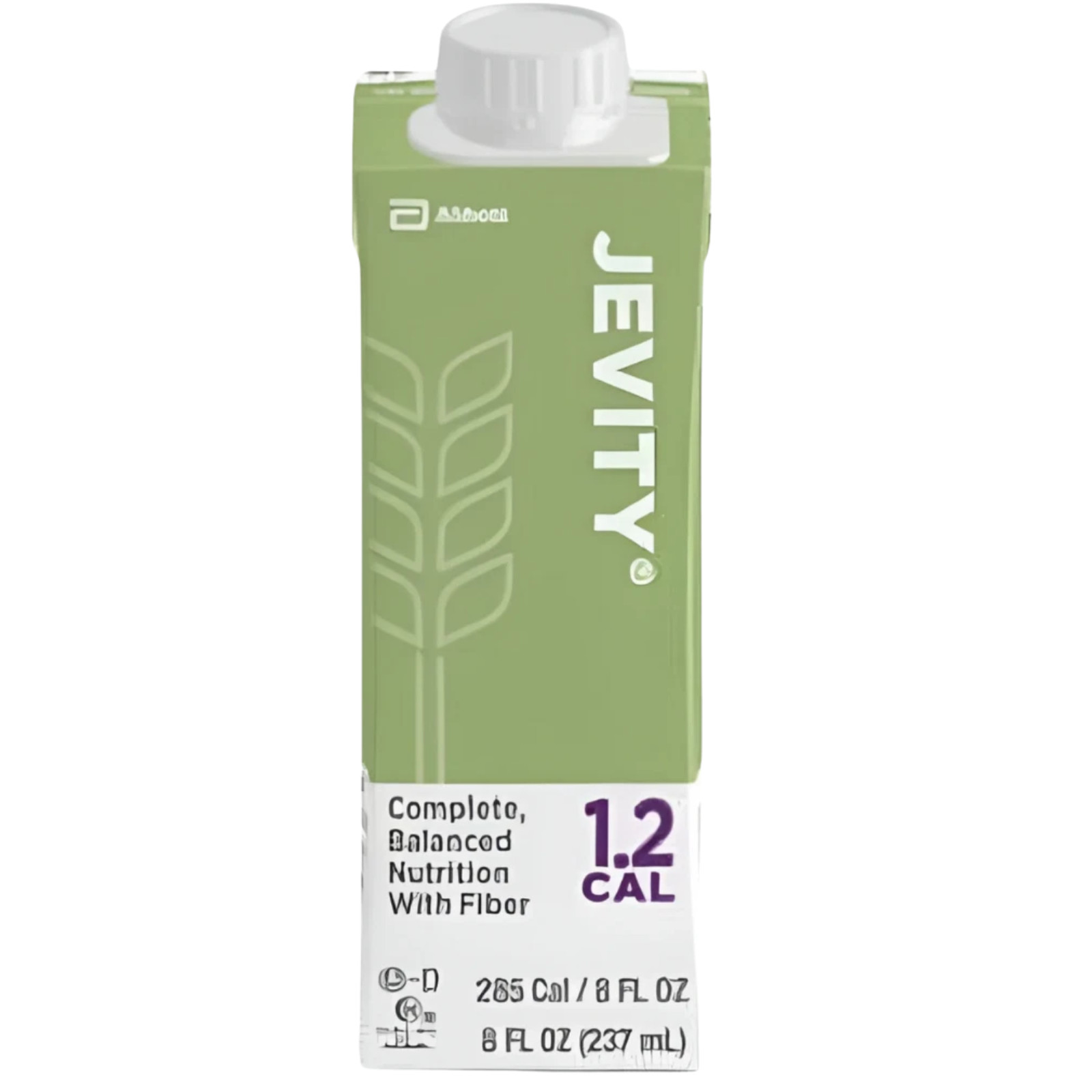 Jevity 1.2 Cal Tube Feeding Formula with Fiber, 8 Oz Recloseable Carton 24Ct