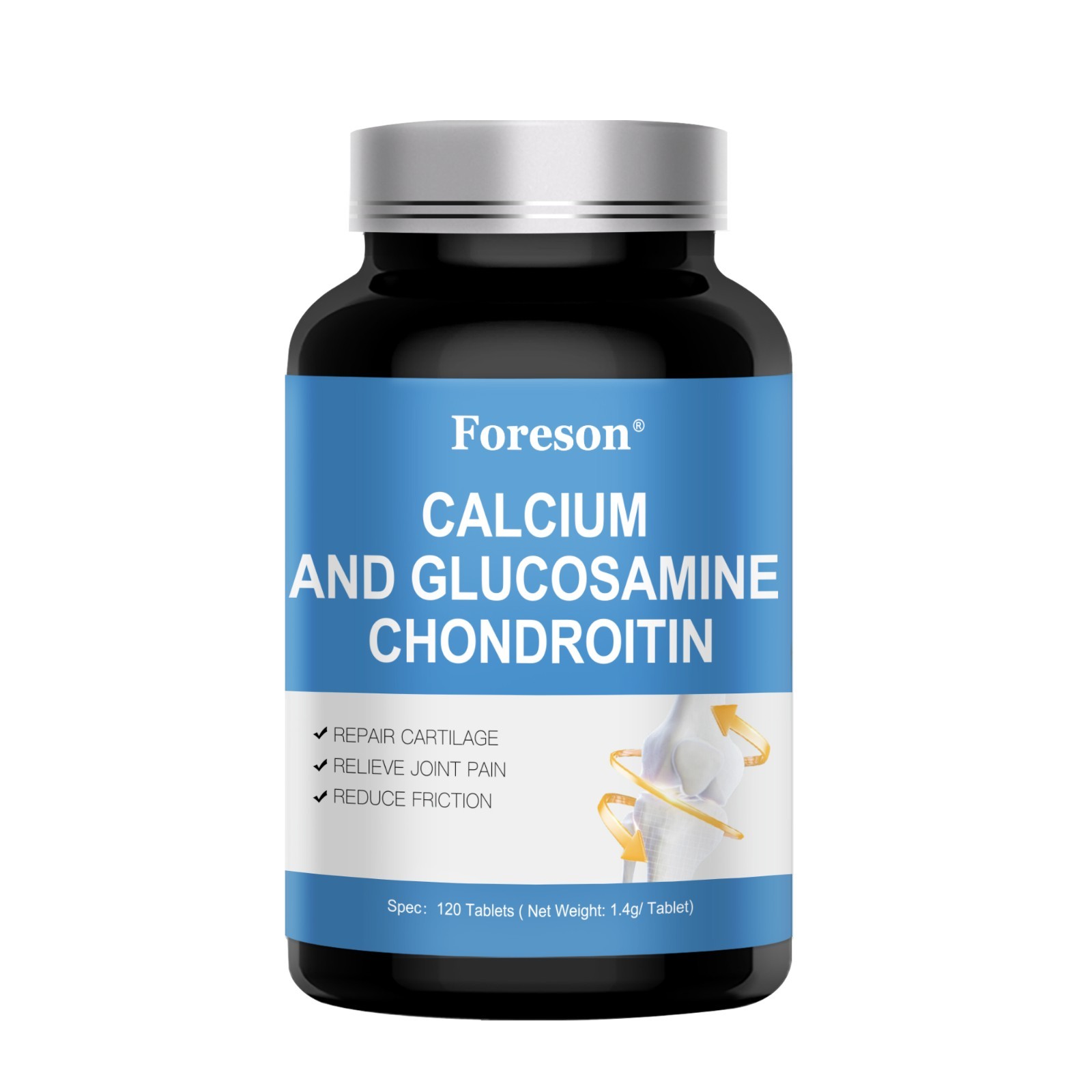 Foreson Glucosamine Chondroitin Joint Support Supplement For Bone Health Care