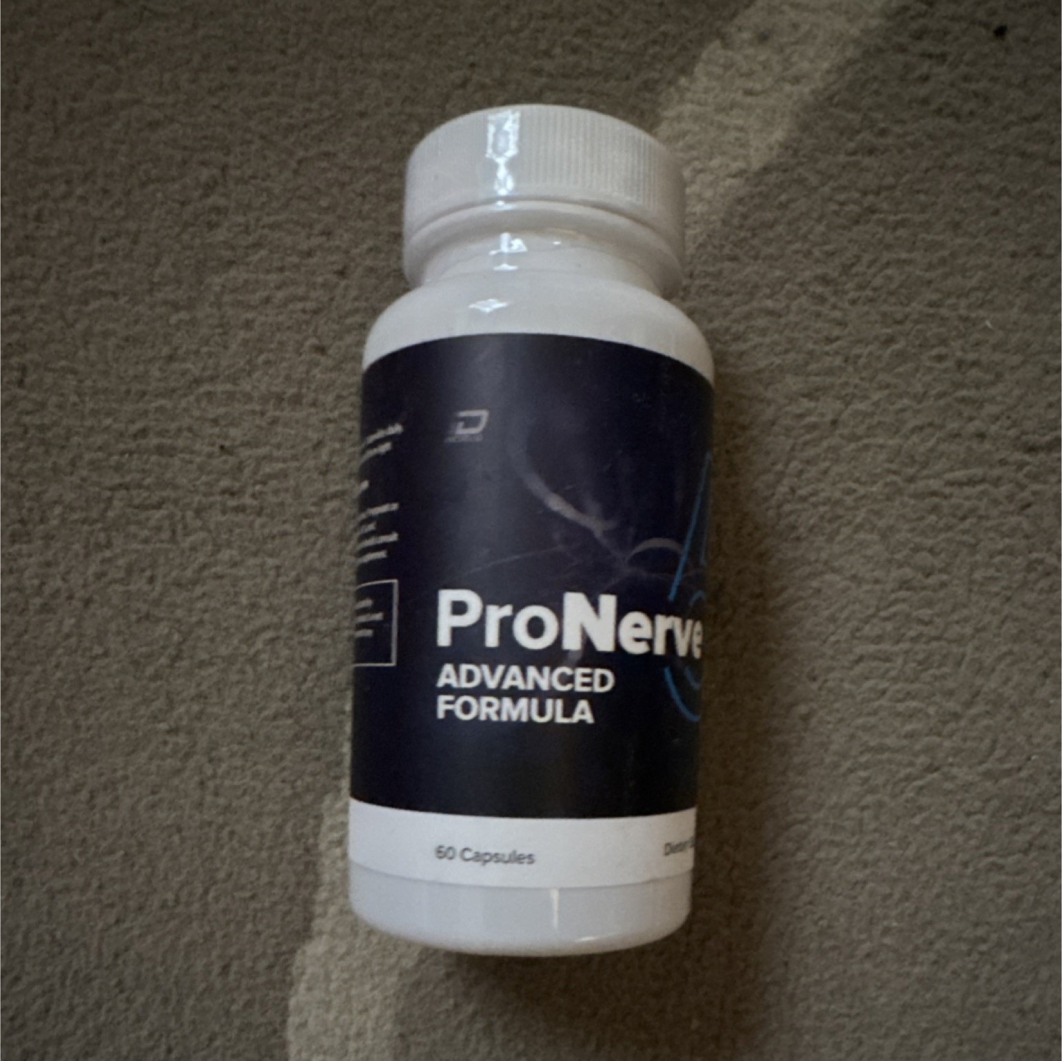 ProNerve Advanced Formula Vitamin C D3 B6 Ashwagandha Saw Palmetto 60 Capsules