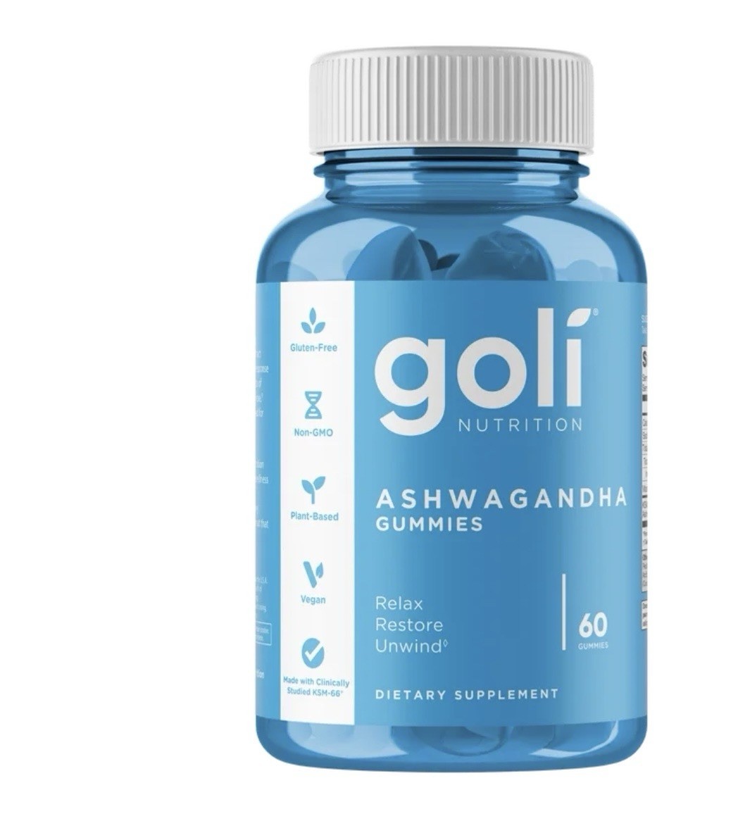 Goli Nutrition Ashwagandha Gummies Dietary Supplement, 60 Count