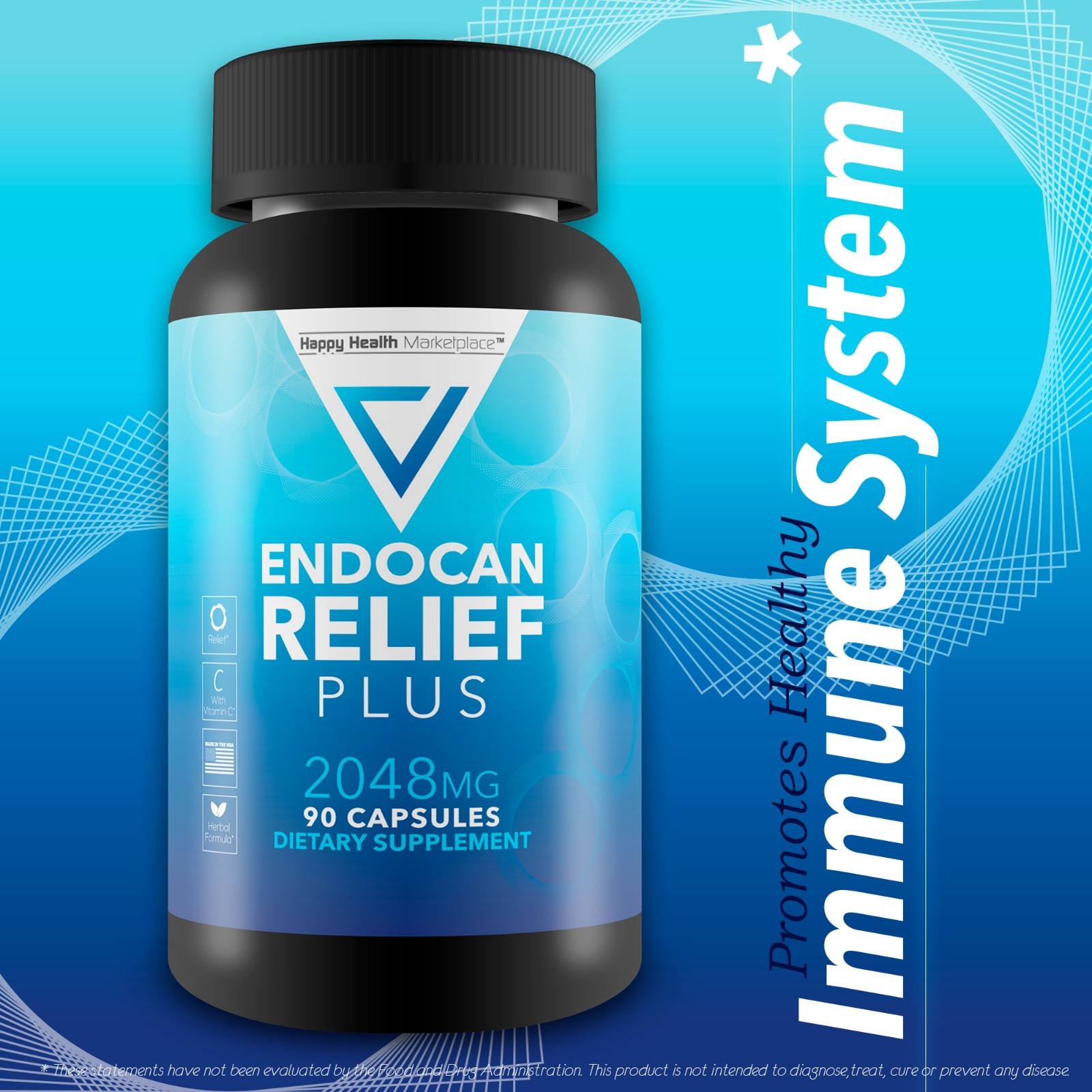 Endocan Relief Plus – Natural Relief from Temporary Aches, Discomfort, Swelling