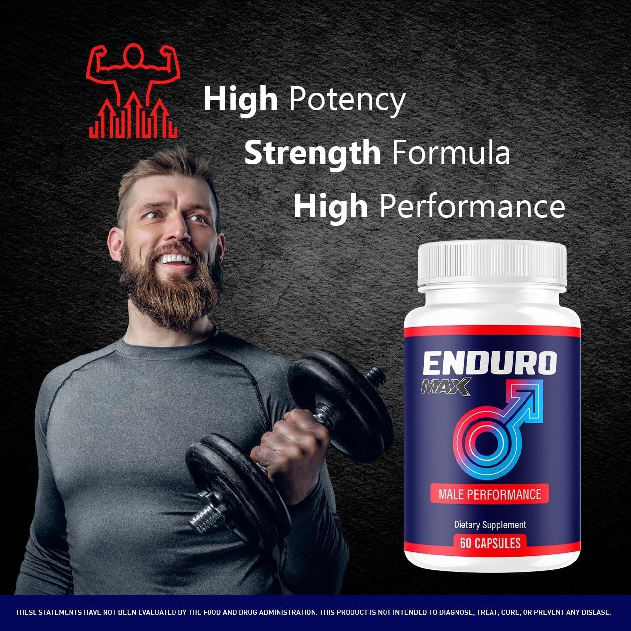 EnduroMax Men Daily Wellness Energy Support Supplement Capsules 2 Pack 120Ct