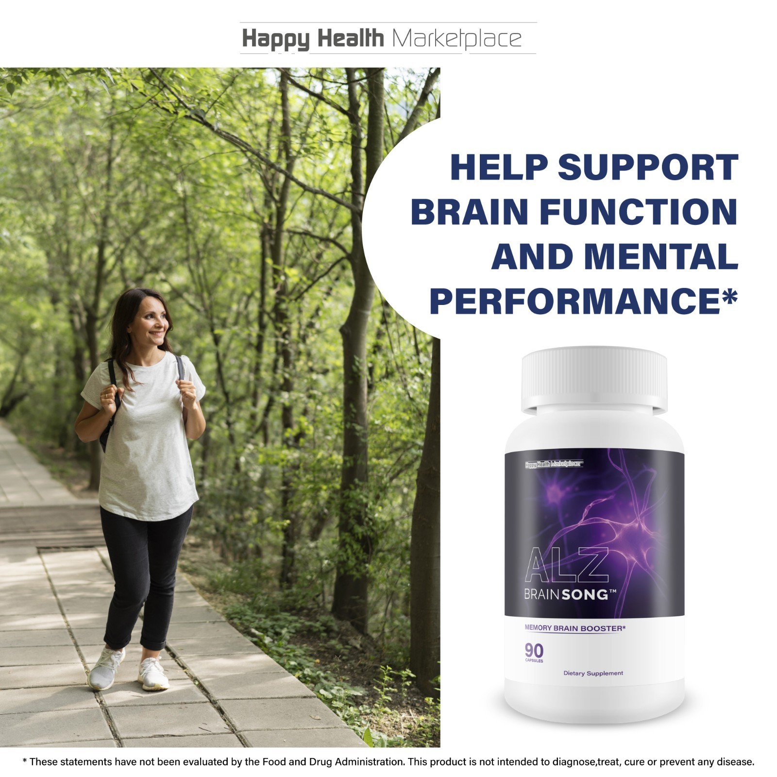 Alz Brain Song – Our Best Focus Memory Supplements Highest Rating for Seniors
