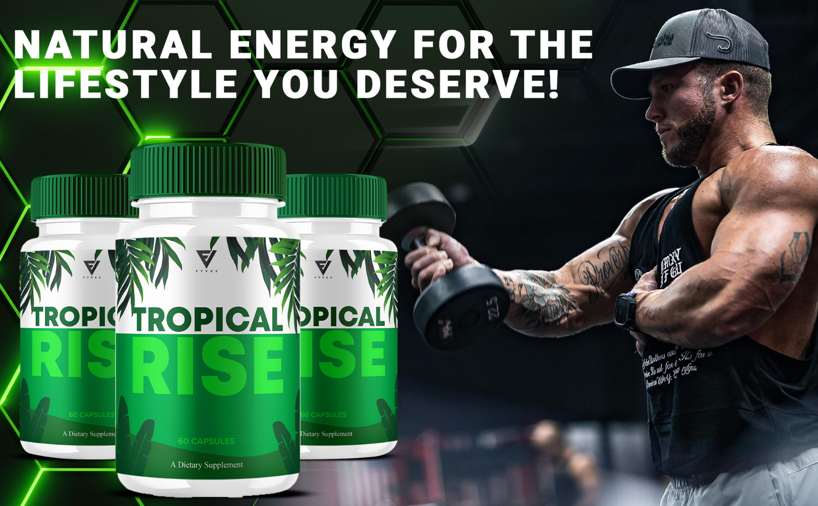 (5 Pack) Tropical Rise Performance Pills, TropicalRise Advanced (300 Capsules)
